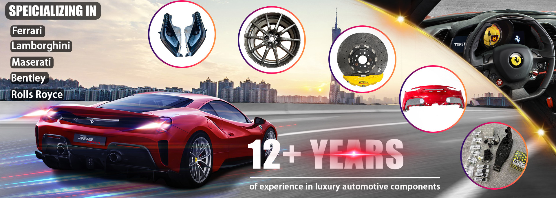 quality Ferrari Car Parts factory