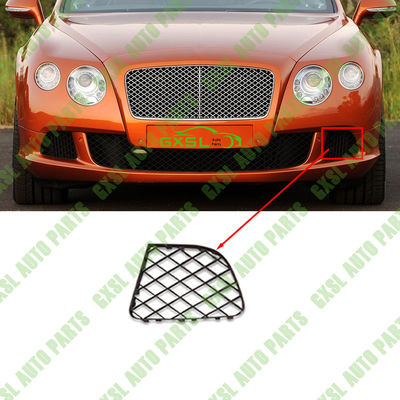 Left Black Front Bumper Mesh Outer Grille For Bentley Continental Gt 6.0 2012-2015 OEM 3W3807683B 3W3807683F