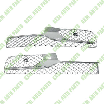 For Bentley Flying Spur 2016-2019 Left Right Front Bumper Radiator Grilles Ventilation Grille Chrome OEM 4W0807647H 4W0807648R