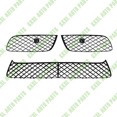 For Bentley Continental Gt &amp; Gtc V8 2012-2015 Black Bumper Grills Kit (Without Acc) OEM 3W3807647B 3W3807647C 3W3807648B 3W3807648C 3W3807667D 3W3807667F