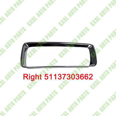 For Rolls Royce 2nd Generation Front Bumper Right LED Headlight Frame Cover Chrome Trim Phantom Body OEM 51137303662