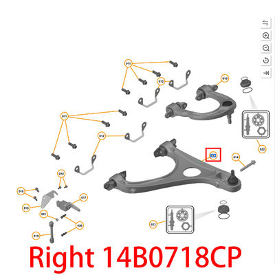 For Mclaren 720S Right Front Lower Control Arm OEM 14B0718CP
