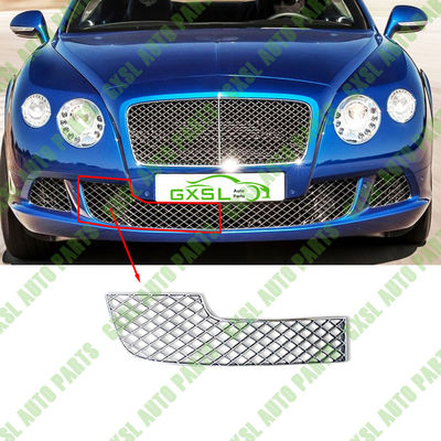 Right Chrome Front Bumper Mesh Inner Grille For Bentley Continental Gt 6.0 2012-2015 OEM 3W3807682H