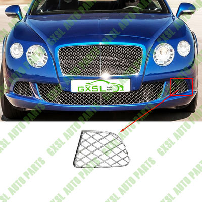 Left Chrome Front Bumper Mesh Outer Grille For Bentley Continental Gt 6.0 2012-2015 OEM 3W3807683J