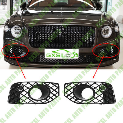 With Acc Black Front Bumper Air Guide Grille Kit For Bentley Flying Spur 2020 OEM 3SE807668C 3SE807668E 3SE807667C 3SE807667E
