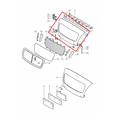 Radiator Grille Cover With License Plate Bracket Cover Grille Outer Frame For Bentley Continental GT 2012-2015 OEM 3W3853651BGRU