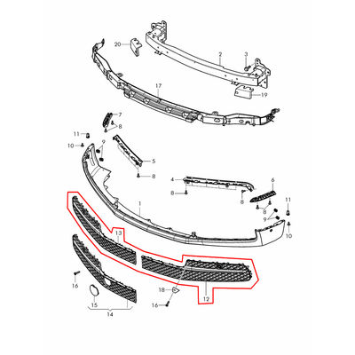Black Base  Grille Front Grille For Bentley Continental Flying Spur 2014-2018 OEM 4W0807647 4W0807647D 4W0807647B 4W0807647Ｇ 4W0807648 4W0807648H 4W0807648D 4W0807648M