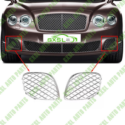 Left Right Chrome Front Bumper Grille For Bentley Continental Flying Spur 2009-2013 OEM 3W5807682F 3W5807683F