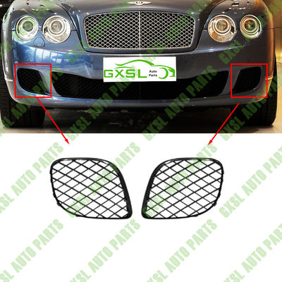 Left Right Black Front Bumper Grille For Bentley Continental Flying Spur 2009-2013 OEM 3W5807683E 3W5807682E