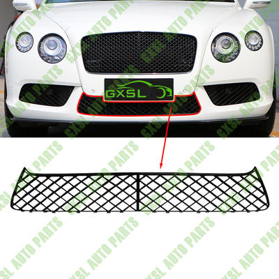 Black Front Bumper Middle Grille For Bentley Continental GT 4.0 2012-2015 OEM 3W3807667D