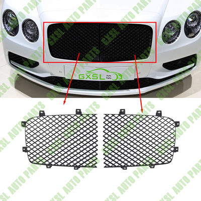 Black Front Radiator Grille For Bentley Flying Spur 2013-2019 OEM 4W0853683A 4W0853684A
