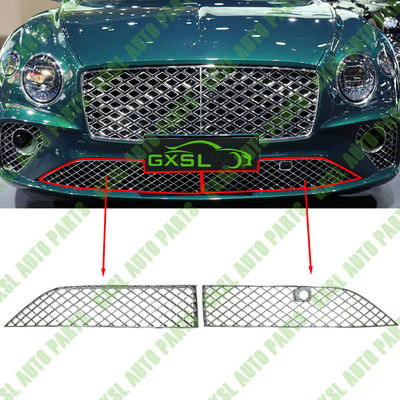 For Bentley Continental GT 2020 Front Bumper Air Guide Grille With ACC Chrome OEM 3SD807676A 3SD807675C