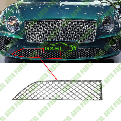 For Bentley Continental GT 2020 Right Front Bumper Air Guide Grille With Acc /Without Acc Chrome OEM 3SD807676A