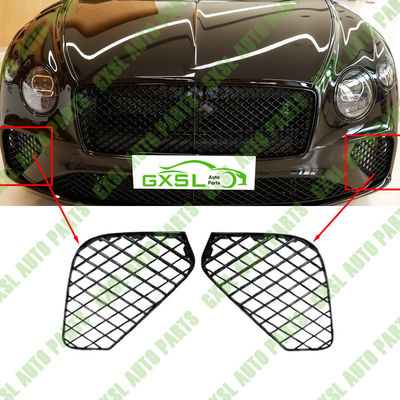 For Bentley Continental GT GTC 2020 Front Bumper Air Guide Left Right Grille Black Without ACC OEM 3SD807684 3SD807683