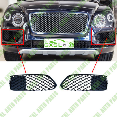 For Bentley Bentayga 2016-2020 Left Right Front Bumper Black Grille Without Acc OEM 36A807345 36A807346