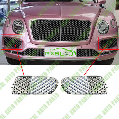 For Bentley Bentayga 2016-2020 Left Right Front Bumper Grille Without Acc Chrome OEM 36A807345 36A807346