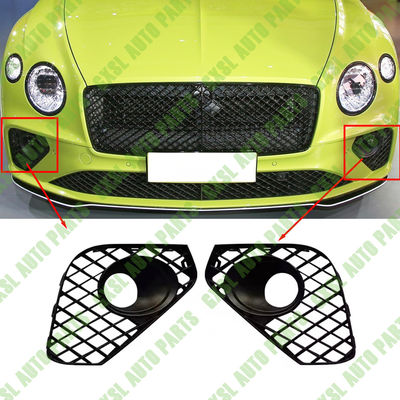 For Bentley Continental GT GTC 2020 With ACC Front Bumper Left Right Grille Black OEM 3SD807647A 3SD807648A