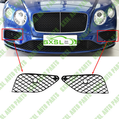 For Bentley Continental GT GTC 2016 -2018 Left Right Front Bumper Grille Black OEM 3W3807647D 3W3807648D