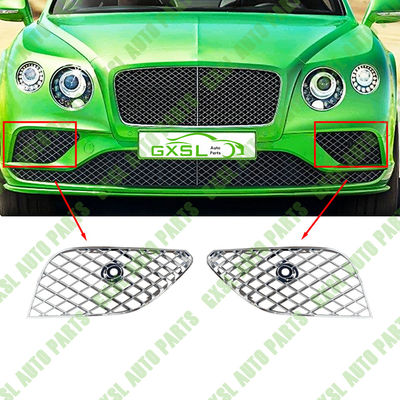 For Bentley Continental GT GTC 2016 -2018 Left Right Front Bumper Grille Chorme OEM 3W3807647E 3W3807648E