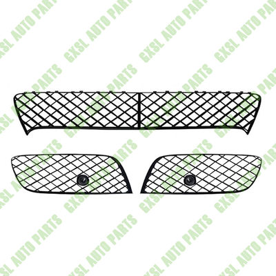 For Bentley Continental Gt &amp; Gtc V8 2012-2015 Black Bumper Grills Kit (Without Acc) OEM 3W3807647B 3W3807647C 3W3807648B 3W3807648C 3W3807667D 3W3807667F