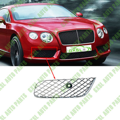 For Bentley Continental Gt &amp; Gtc V8 4.0 2012-2015 Chrome Right Bumper Grills OEM 3W3807648B 3W3807648C