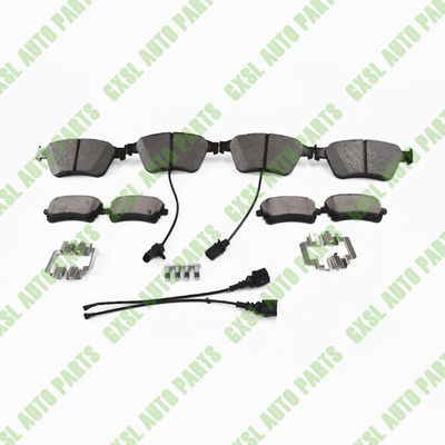 For Bentley Continental GT GTC 2012-2014 Flying Spur 2012 1 Set Front Rear Brake Pad Kit OEM 3W0698151AA 3W0698151AD 3W0698151P 3W0698451J 3W0698151R