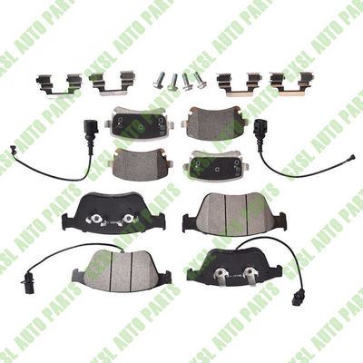 For Bentley Continental GT GTC 2012-2014 Flying Spur 2012 1 Set Front Rear Brake Pad Kit OEM 3W0698151AA 3W0698151AD 3W0698151P 3W0698451J 3W0698151R