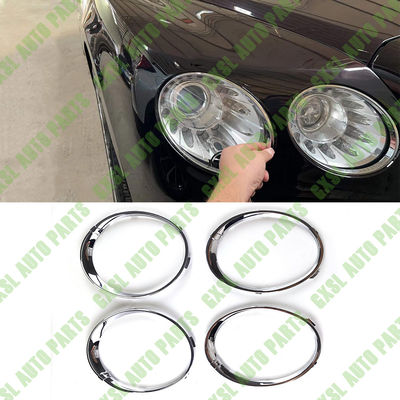 For Bentley Continental Flying Spur 2005-2013 Left Right Inner Outside Headlight Chrome-Plated Ring With Electroplated Trim Set OEM 3W5807763 3W5807764 3W5807767 3W5807768