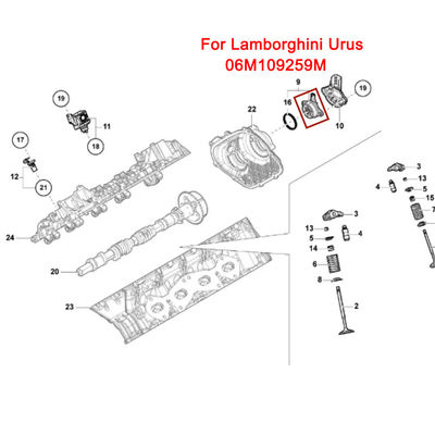 For Bentley Bentayga For Lamborghini URUS Engine Camshaft Valve Regulator Magnet OEM 06M109259M 06M109259P
