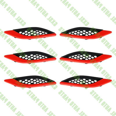For Maserati Ghibli Red Left Right Side Fender Air Outlet Vent Cover Strip Kit OEM 670029939 670029940