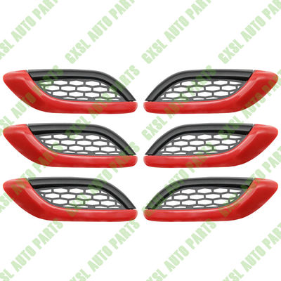 For Maserati Levante Red Left Right Side Fender Air Outlet Vent Cover Strip Kit OEM 670065952 670065951