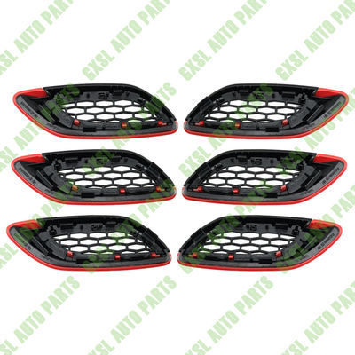 For Maserati Levante Red Left Right Side Fender Air Outlet Vent Cover Strip Kit OEM 670065952 670065951