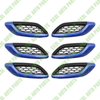 For Maserati Levante Blue Left Right Side Fender Air Outlet Vent Cover Strip Kit OEM 670065952 670065951