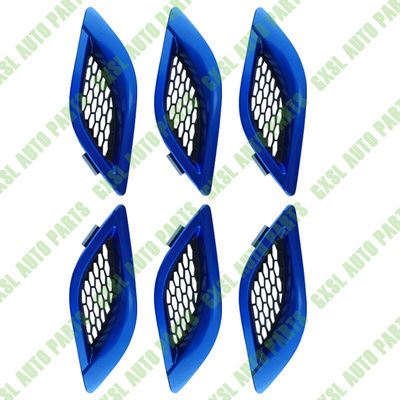For Maserati Quattroporte Blue Left Right Side Fender Air Outlet Vent Cover Strip Kit OEM 670013529 670013530