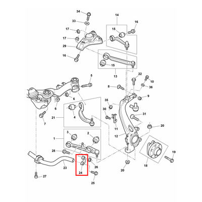 For Bentley Continental GT GTC Flying Spur Front Left Right Sway Link Stabilizer Bar OEM 3W0411317C 3W0411317B