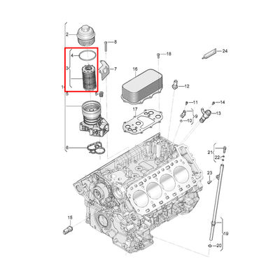 For Bentley Bentayga V8 Oil Filter &amp; Air Filter &amp; Ac Filter Kit OEM 4M0133843G 4M0133843E 4M0133843G 06M198405F 4M0819439B 4M0819439A
