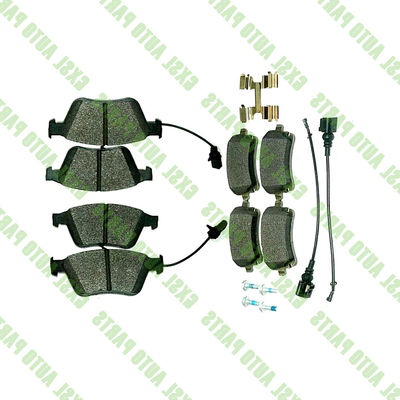 For Bentley Continental Gt &amp; Flying Spur Front &amp; Rear Brake Pad Kit OEM 3W0698451J 3W0698151R 3D0698151 3D0698151A 3W0698151AA