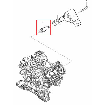For Bentley Continental GT 2012-2016 V8 Spark Plugs x 8 OEM 06K905601M 079905626G 079905626M