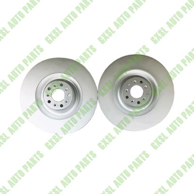 For Bentley Continental Gt &amp; Flying Spur Rear Brake Rotors x 2 OEM 4E0615601L 3D0615601C
