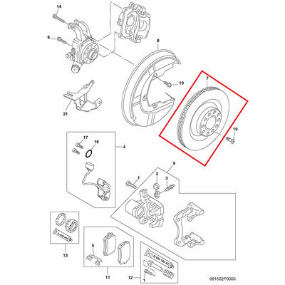 For Bentley Continental Gt & Flying Spur Front & Rear Rotors Set OEM 4E0615601L 3W0615301D 3W0615301E 3W0615301F 3W0615301G 3W0615301H 3W0615601G
