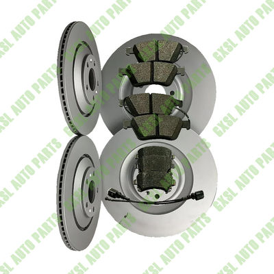For Bentley Continental Gt &amp; Flying Spur Front &amp; Rear Brake Pads &amp; Rotors Set OEM 3W0615301K 3W0615301R 3W0698151AA 3W0698151P 3W0698451J 4E0615601L
