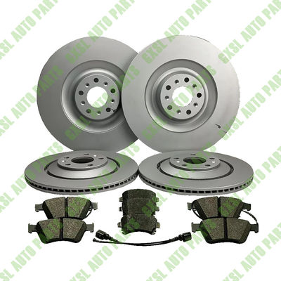 For Bentley Continental Gt &amp; Flying Spur Front &amp; Rear Brake Pads &amp; Rotors Set OEM 3W0615301K 3W0615301R 3W0698151AA 3W0698151P 3W0698451J 4E0615601L