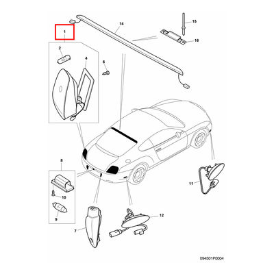 For Bentley Continental Gt & Gtc Rear Left & Right Tail Light EMO 3W3945095J 3W3945096J 3W3945095F 3W3945096F
