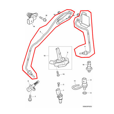 For Bentley Continental GTC GT Flying Spur Temperature Sensor OEM 07C919529H 07C919529K 07C919529F 07C919529J 07C919529L 07C919529G