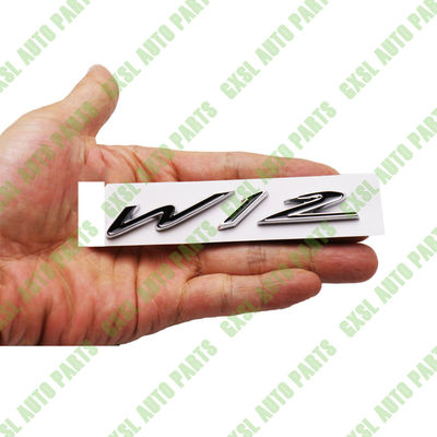 For Bentley Continental GT/Flying Spur Side Word Logo Rear Window Logo Rear Fender Logo Car Body Sticker W12 OEM 3W8853675 3W8853675D