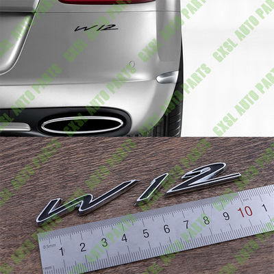 For Bentley Continental GT/Flying Spur Side Word Logo Rear Window Logo Rear Fender Logo Car Body Sticker W12 OEM 3W8853675 3W8853675D