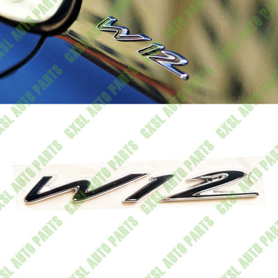 For Bentley Continental GT/Flying Spur Side Word Logo Rear Window Logo Rear Fender Logo Car Body Sticker W12 OEM 3W8853675 3W8853675D