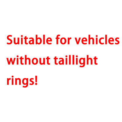 1 Pair For Bentley Continental Gt 2014-2017 Taillight（Applicable To Vehicles Without Taillight Rings On The Original Vehicle）