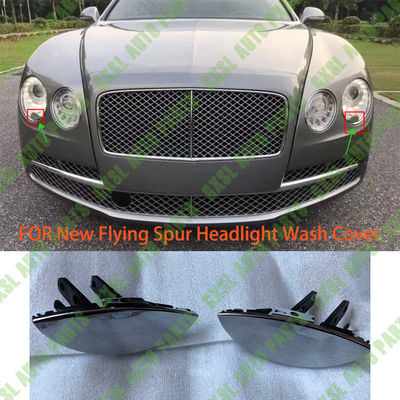 For Bentley Flying Spur 2013-2018 Front Left &amp; Right Headlight Headlamp Washer Nozzle Cover Cap OEM 4W0807927 4W0807927A 4W0807928 4W0807928A