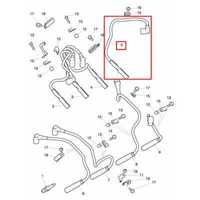 For Bentley Mulsanne 2010-2015 Ignition Lead OEM 07V905409K